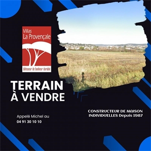 terrain a batir à la vente -   13120  GARDANNE, surface 780 m2 vente terrain a batir - UBI449371013